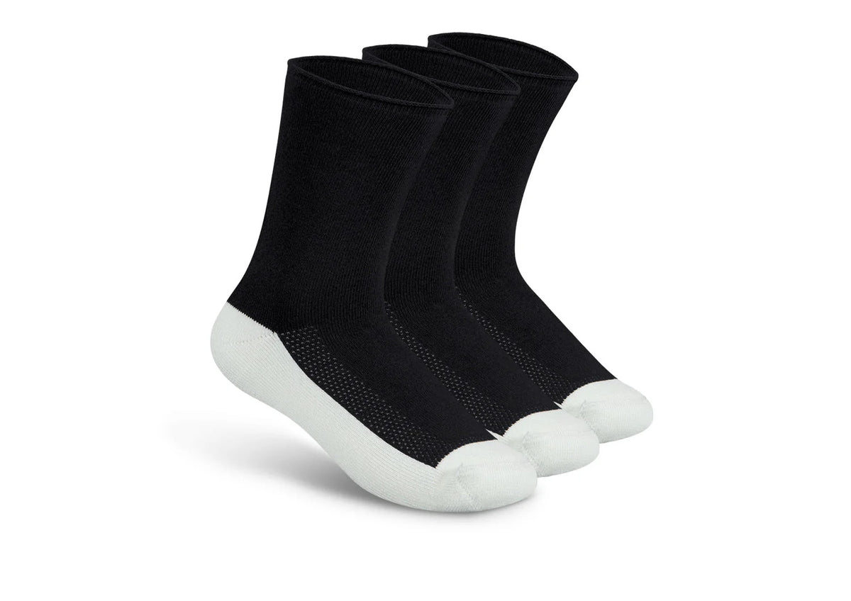 Extra Roomy Socks (Thick) - Black