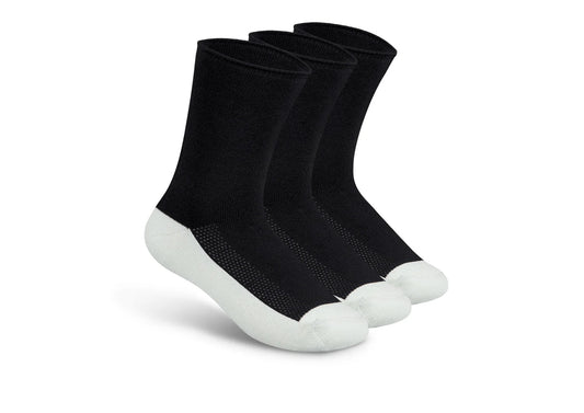 Extra Roomy Socks (Thick) - Black