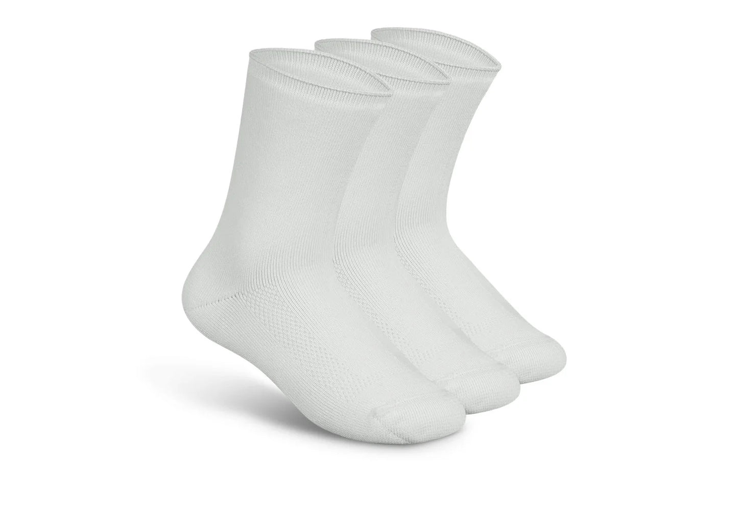 Extra Roomy Socks (Thick) - White