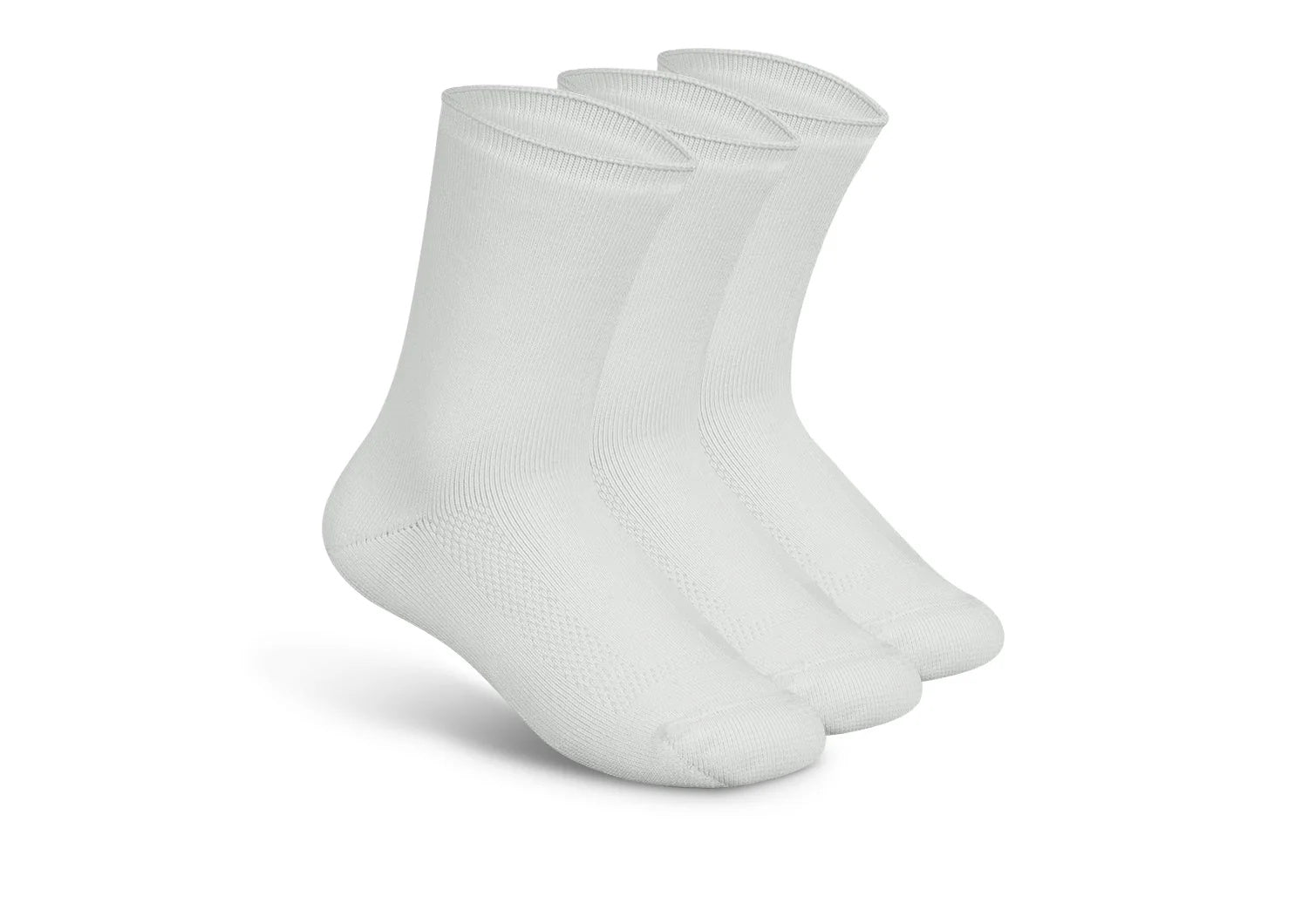 Extra Roomy Socks (Thick) - White