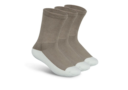 Padded Sole Socks - Brown