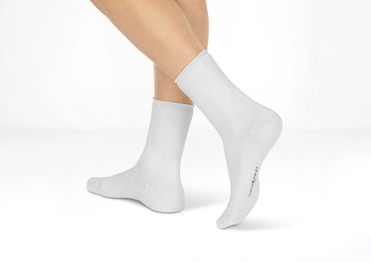 Extra Roomy Socks (Thick) - White