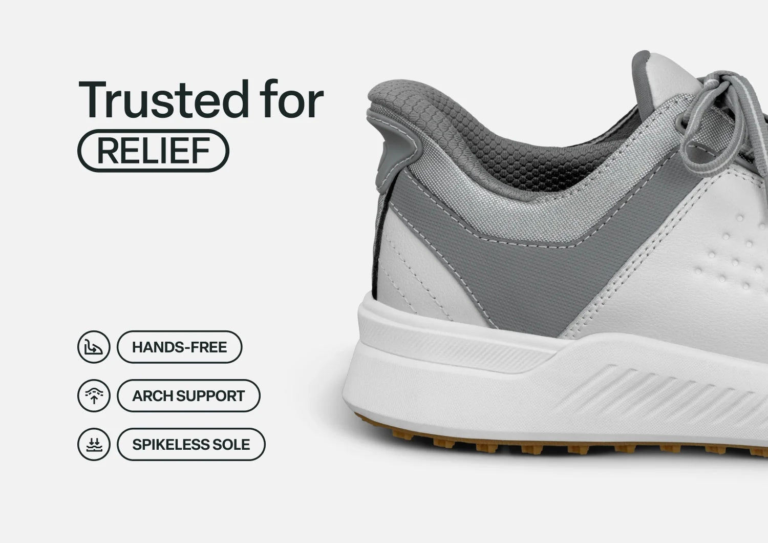 Birdie Hands-Free Golf - White