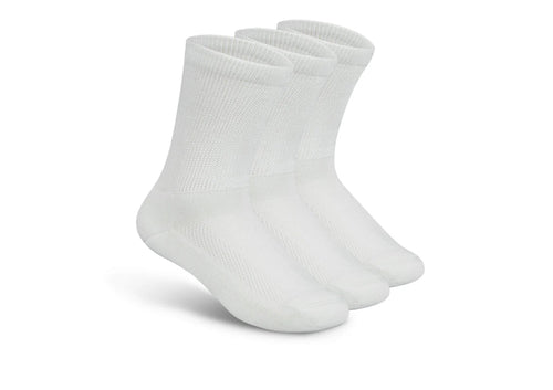 Padded Sole Socks - White