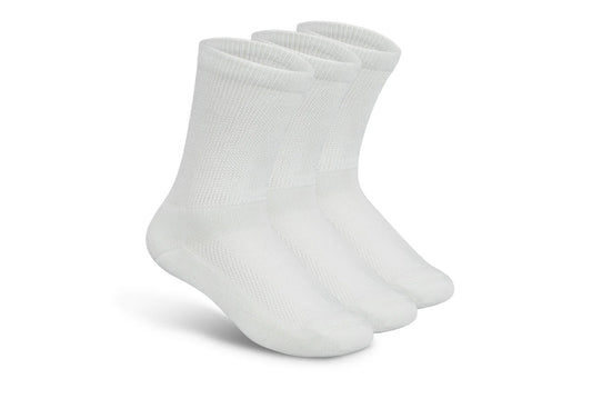 Padded Sole Socks - White