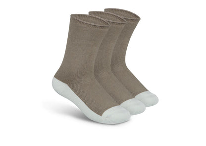 Extra Roomy Socks (Thick) - Brown