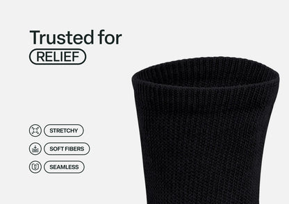 Padded Sole Socks - Black