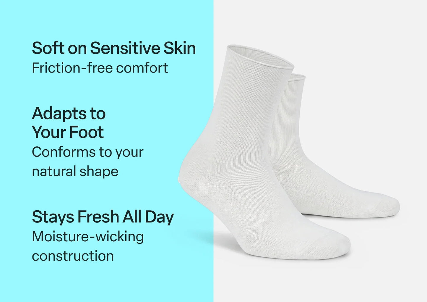 Casual/Dress Socks - White