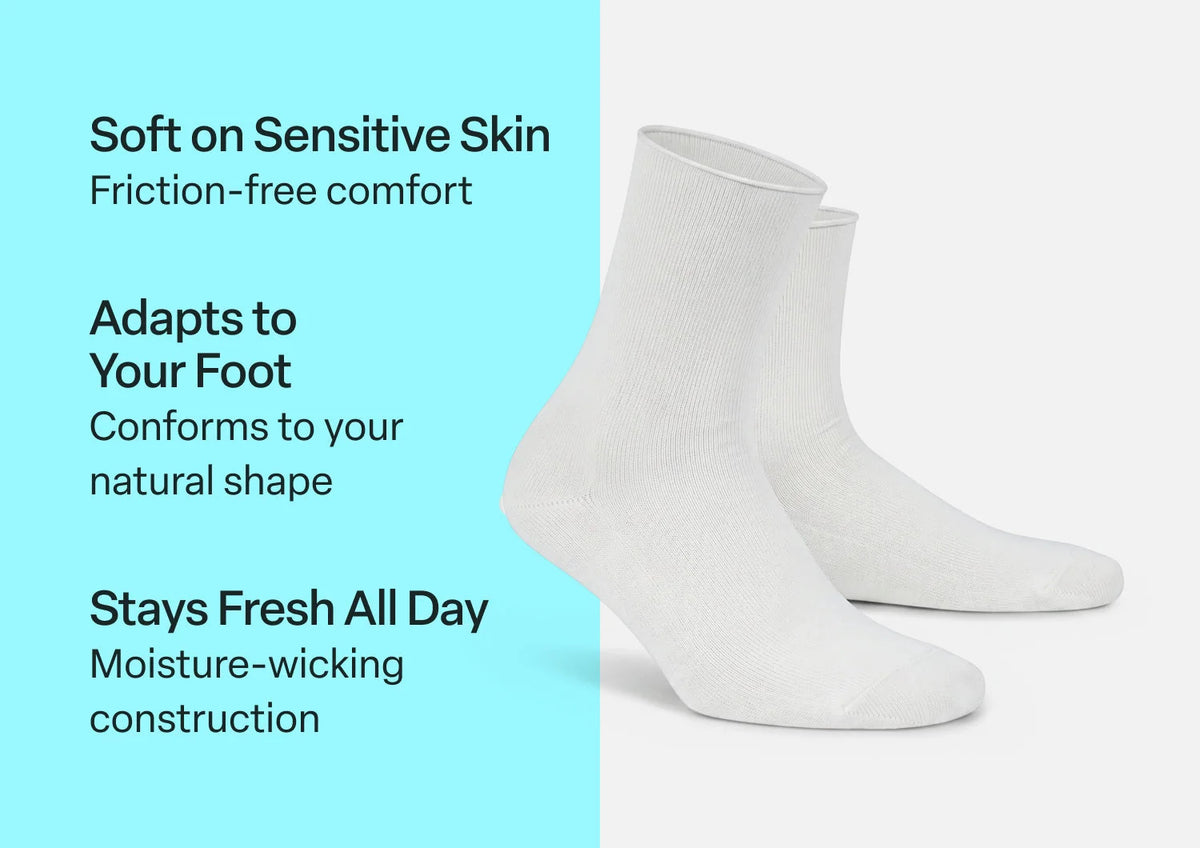 Casual/Dress Socks - White