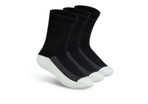 Padded Sole Socks - Black